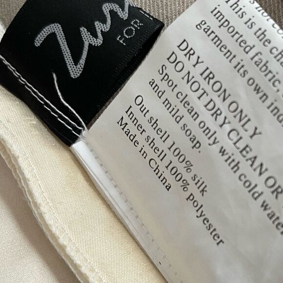 Zirc for Impressions NWT formal dress with beading, small train size 10 - Picture 7 of 15